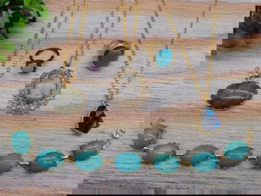 MIXED JEWELRY LOT ROCK STONE LAPIDARY SPECIMEN