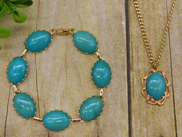 MATCHING SET JEWELRY LOT ROCK STONE LAPIDARY SPECIMEN