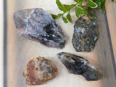 MIXED ROUGH LOT ROCK STONE LAPIDARY SPECIMEN