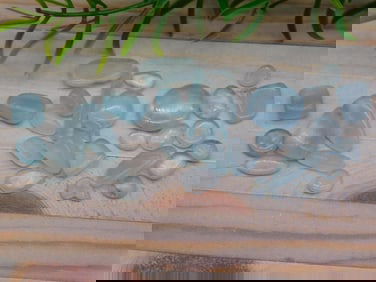 AQUAMARINE ROCK STONE LAPIDARY SPECIMEN