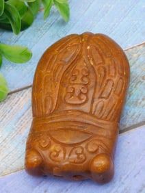 CARVED JADE ROCK STONE LAPIDARY SPECIMEN