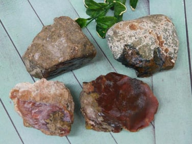 MIXED ROUGH LOT ROCK STONE LAPIDARY SPECIMEN