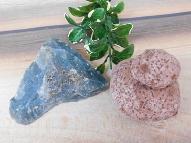 MIXED ROUGH LOT ROCK STONE LAPIDARY SPECIMEN