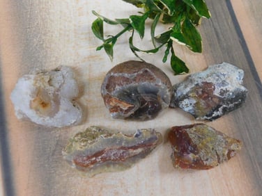 MIXED ROUGH LOT ROCK STONE LAPIDARY SPECIMEN