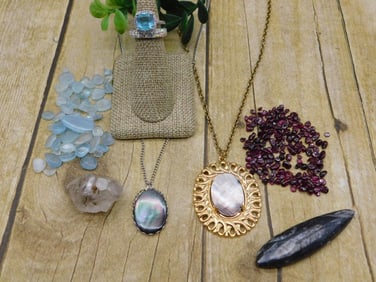 MIXED LOT ROCK STONE LAPIDARY SPECIMEN