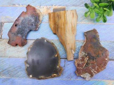 STONE SLABS ROCK STONE LAPIDARY SPECIMEN