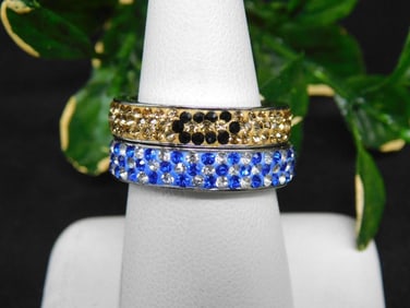 STONE RINGS ROCK STONE LAPIDARY SPECIMEN