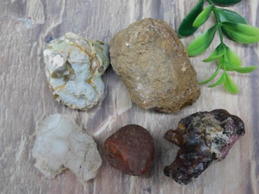 MIXED ROUGH LOT ROCK STONE LAPIDARY SPECIMEN