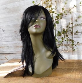 WIG with MANNEQUIN HEAD THE DREAM WIG PREMIUM SYNTHETIC FIBER 337