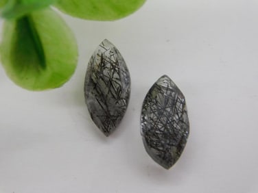 TOURMALINE IN QUARTZ ROCK STONE LAPIDARY SPECIMEN