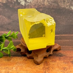 RARE MANHATTAN PROJECT GLASS LEADED FROM THE MANHATTAN PROJECT WORLD WAR II WW2 738 GRAMS