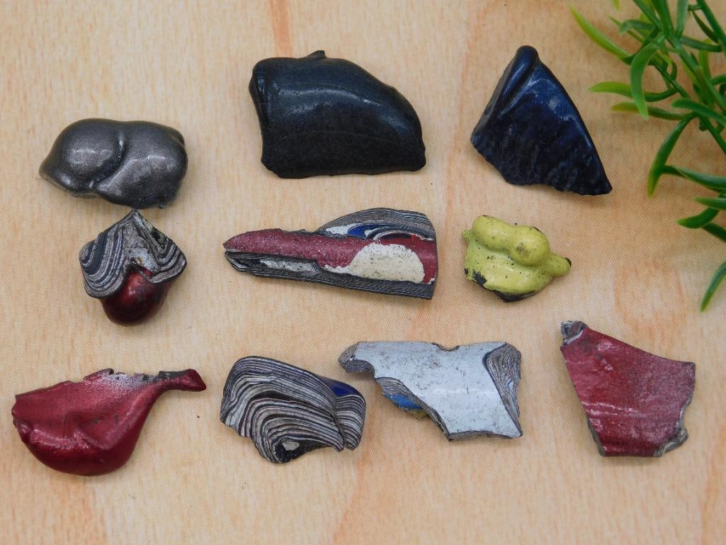 FORDITE MOTOR CITY AGATE ROCK STONE LAPIDARY SPECIMEN: FORDITE MOTOR CITY AGATE ROCK STONE LAPIDARY SPECIMEN