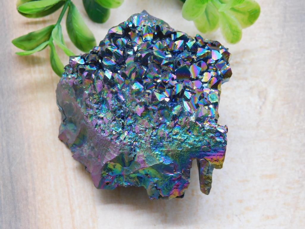 TITANIUM AMETHYST ROCK STONE LAPIDARY SPECIMEN: TITANIUM AMETHYST ROCK STONE LAPIDARY SPECIMEN