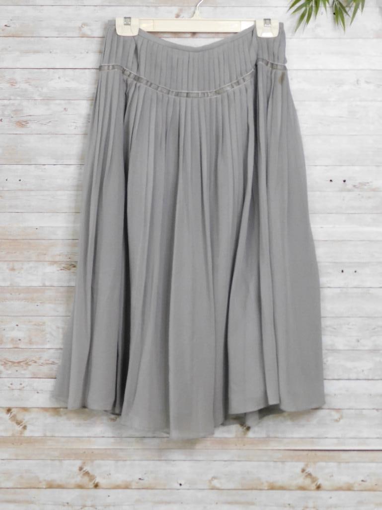 LAFAYETTE 148 GRAY SKIRT VINTAGE CLOTHING (1 of 3)