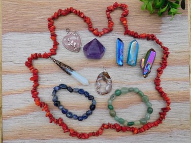 MIXED LOT ROCK STONE LAPIDARY SPECIMEN