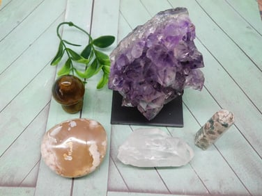 MIXED LOT ROCK STONE LAPIDARY SPECIMEN