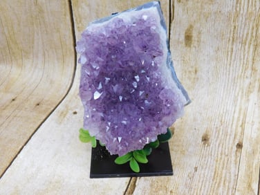 AMETHYST DISPLAY ROCK STONE LAPIDARY SPECIMEN