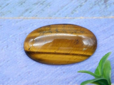 TIGER EYE CABOCHON ROCK STONE LAPIDARY SPECIMEN