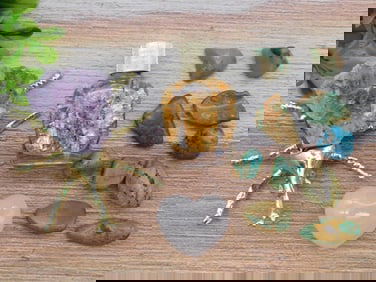 MIXED LOT ROCK STONE LAPIDARY SPECIMEN