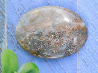 OCEAN JASPER CABOCHON ROCK STONE LAPIDARY SPECIMEN