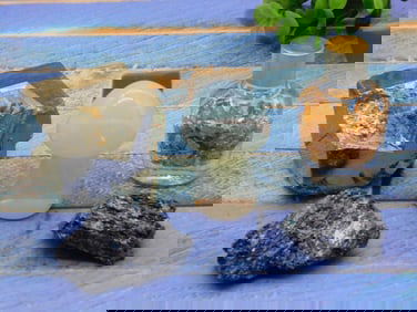 MIXED LOT ROCK STONE LAPIDARY SPECIMEN