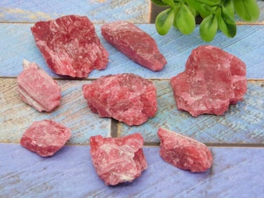 GEM RHODONITE ROCK STONE LAPIDARY SPECIMEN