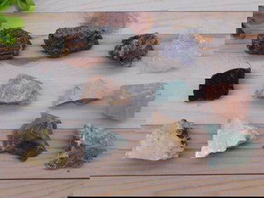 ROCK COLLECTION STARTER PACK ROCK STONE LAPIDARY SPECIMEN