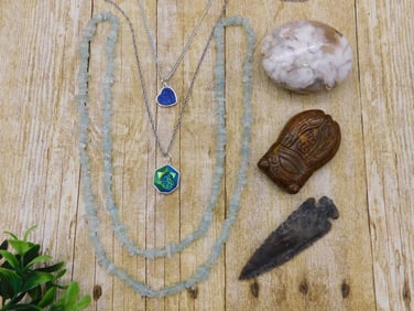 MIXED LOT ROCK STONE LAPIDARY SPECIMEN