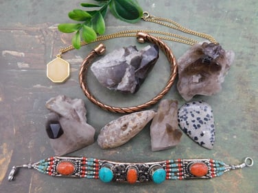 MIXED LOT ROCK STONE LAPIDARY SPECIMEN