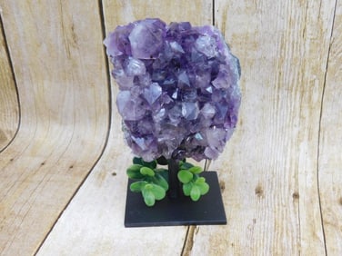 AMETHYST DISPLAY ROCK STONE LAPIDARY SPECIMEN