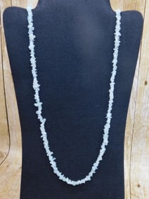 GENUINE STONE NECKLACE ROCK STONE LAPIDARY SPECIMEN