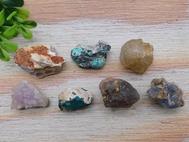 MIXED ROUGH LOT ROCK STONE LAPIDARY SPECIMEN