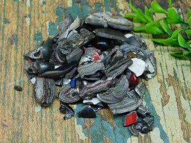 FORDITE MOTOR CITY AGATE ROCK STONE LAPIDARY SPECIMEN