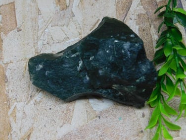 MOSS PLUME ROCK STONE LAPIDARY SPECIMEN