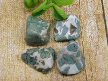 CAMOUFLAGE AGATE ROCK STONE LAPIDARY SPECIMEN