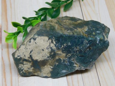 MOSS PLUME ROCK STONE LAPIDARY SPECIMEN
