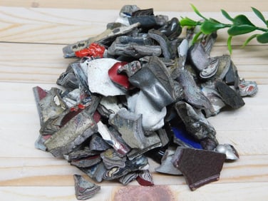 FORDITE MOTOR CITY AGATE ROCK STONE LAPIDARY SPECIMEN