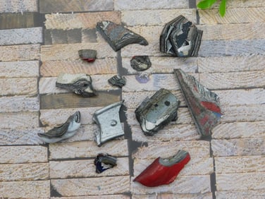 FORDITE MOTOR CITY AGATE ROCK STONE LAPIDARY SPECIMEN