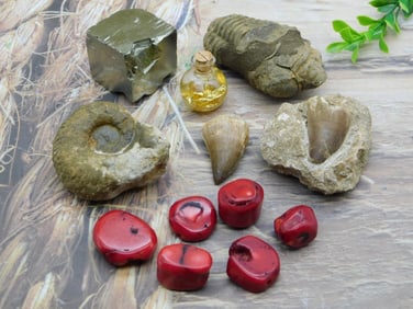 MIXED LOT ROCK STONE LAPIDARY SPECIMEN