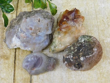 MIXED ROUGH ROCK ROCK STONE LAPIDARY SPECIMEN