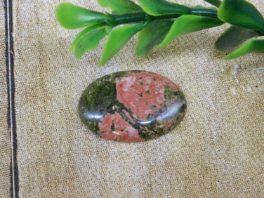 UNAKITE CABOCHON ROCK STONE LAPIDARY SPECIMEN