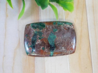 CHRYSOCOLLA CABOCHON ROCK STONE LAPIDARY SPECIMEN