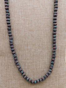 AFRICAN TRADE BEADS ROCK STONE LAPIDARY SPECIMEN