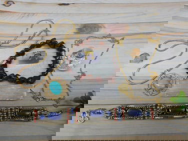 MIXED LOT ROCK STONE LAPIDARY SPECIMEN