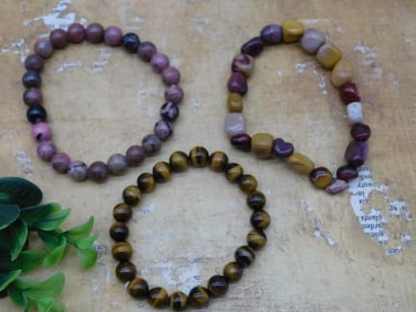 BEADED BRACELETS ROCK STONE LAPIDARY SPECIMEN