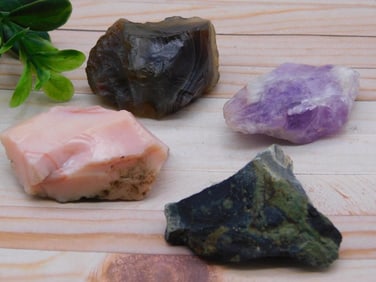 MIXED ROUGH ROCK ROCK STONE LAPIDARY SPECIMEN