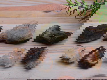 MIXED ROUGH ROCK ROCK STONE LAPIDARY SPECIMEN