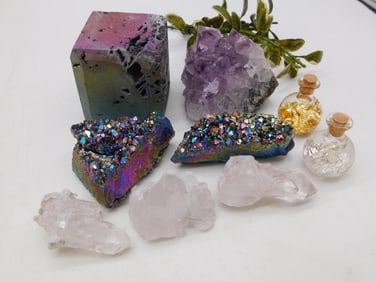 MIXED LOT ROCK STONE LAPIDARY SPECIMEN