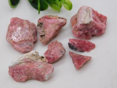 GEM RHODONITE ROCK STONE LAPIDARY SPECIMEN