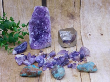 MIXED LOT ROCK STONE LAPIDARY SPECIMEN